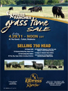 Express Ranches Grass Time Sale.